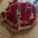 Laddugopal poshak velvet fabric (pack of 6)