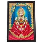 Khatu Shyam Ji | Shyam Baba | Hare Ka Sahara Baba Shyam Hamara Photo Frame Wall Painting For Home Decoration And Gifting with bubble crystal (2x3)foot (Khatu Shyam Ji)