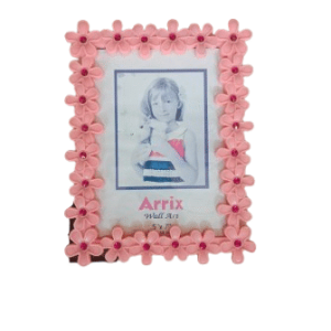 Flower design photo frame for home decoration (5x7)in