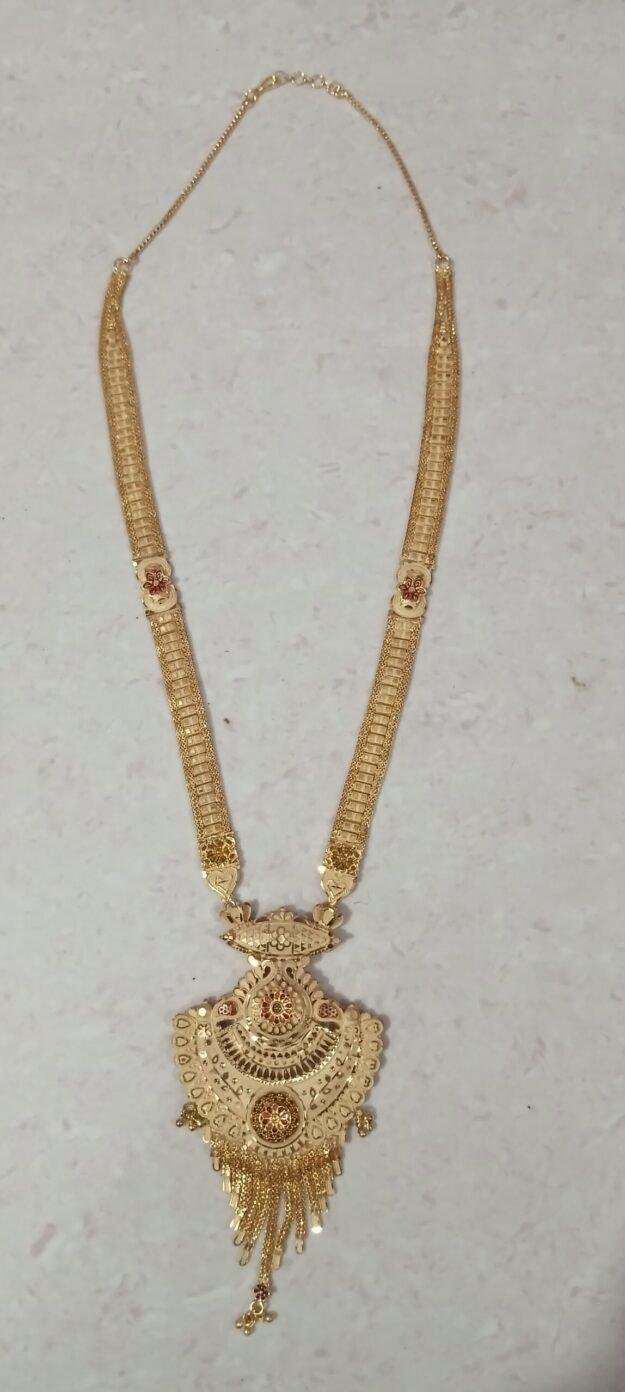 Rani har( 1 gram gold plated jewellery)