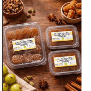 Healthy Amla Laddu – Immunity Boosting Traditional Sweet (250g)