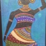 Wall hand painting frame