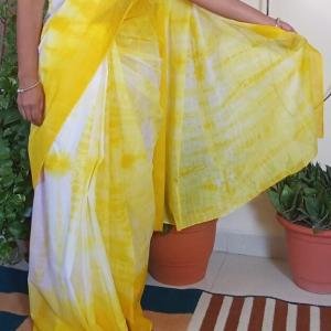 Tei dye saree