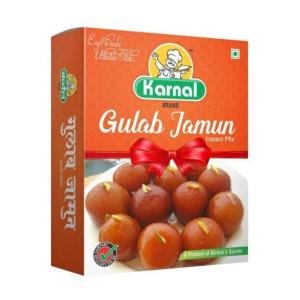 Karnal Brand Gulab Jamun Instant Mix (400g) With Jar