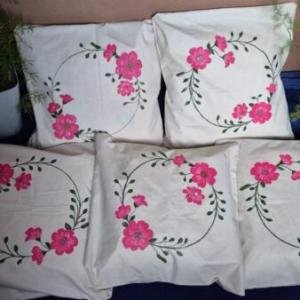 Hand painted cushion cover (pack of 5)