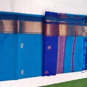 Maheshwari silk cotton saree