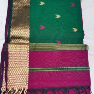 Maheshwari silk cotton saree