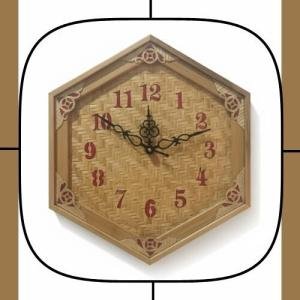Handmade Bamboo Wall Watch