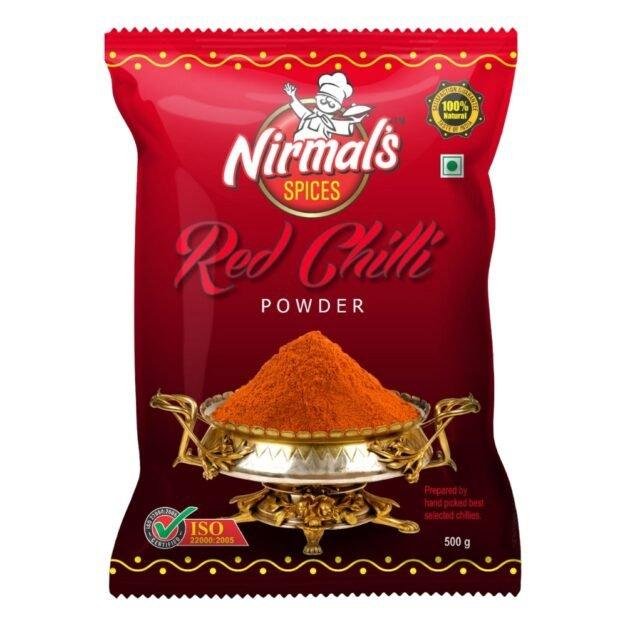Nirmal's Spices Red Chili Powder | Mirchi Power