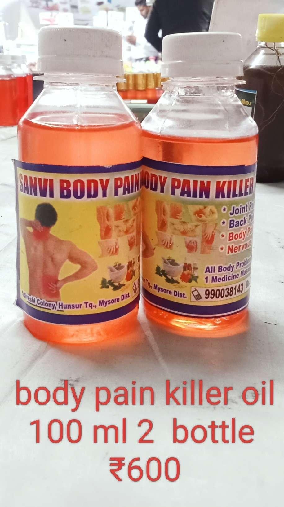 Body pain killer oil 100 ml 2 bottle