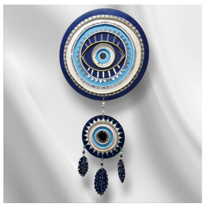 Handmade Evil Eye Wall Decor (24inch)