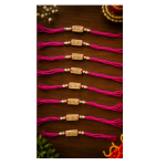 Handcrafted Bamboo Rakhi (pack of 8)