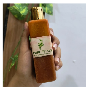 Pure Petals Herbal Face And Body Scrub – Natural Glowing Skin Care