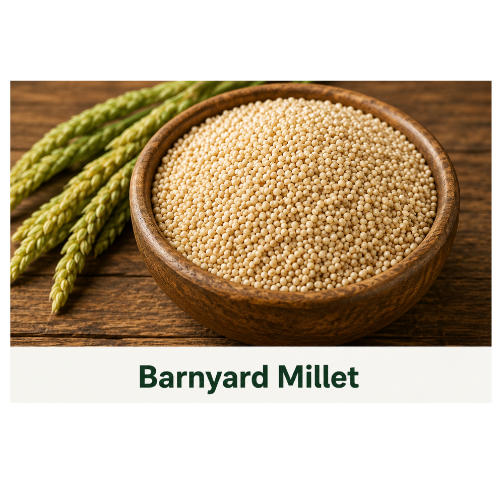 Premium Barnyard Millet (Sanwa Rice) – Healthy And Organic (1kg)