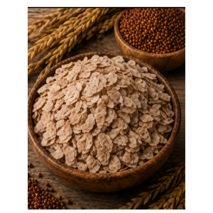 Organic Ragi Poha , Healthy Millet Flakes , High Fiber Nutritious Breakfast (1kg)