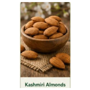 Premium Kashmiri Almonds (Badam) – Crunchy And Nutritious Dry Fruits (1kg)