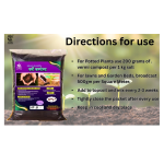 Aushdha Premium Vermi Compost Khad – 100% Organic Natural Fertilizer for Plants And Gardening