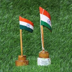 Eco-Friendly Bamboo Flag Stand