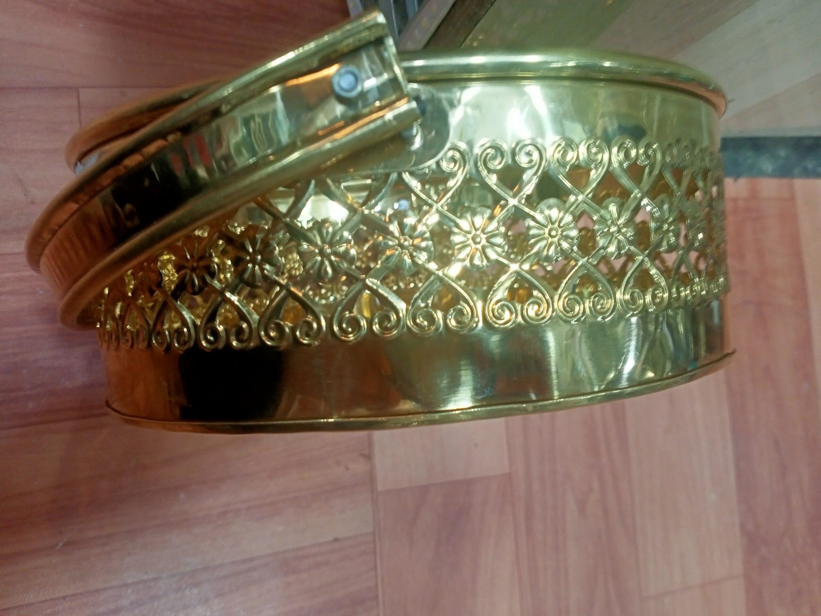 Brass Pooja Basket - Image 3