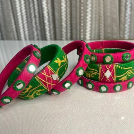 Cotton thread bangles ( pack for bangles)