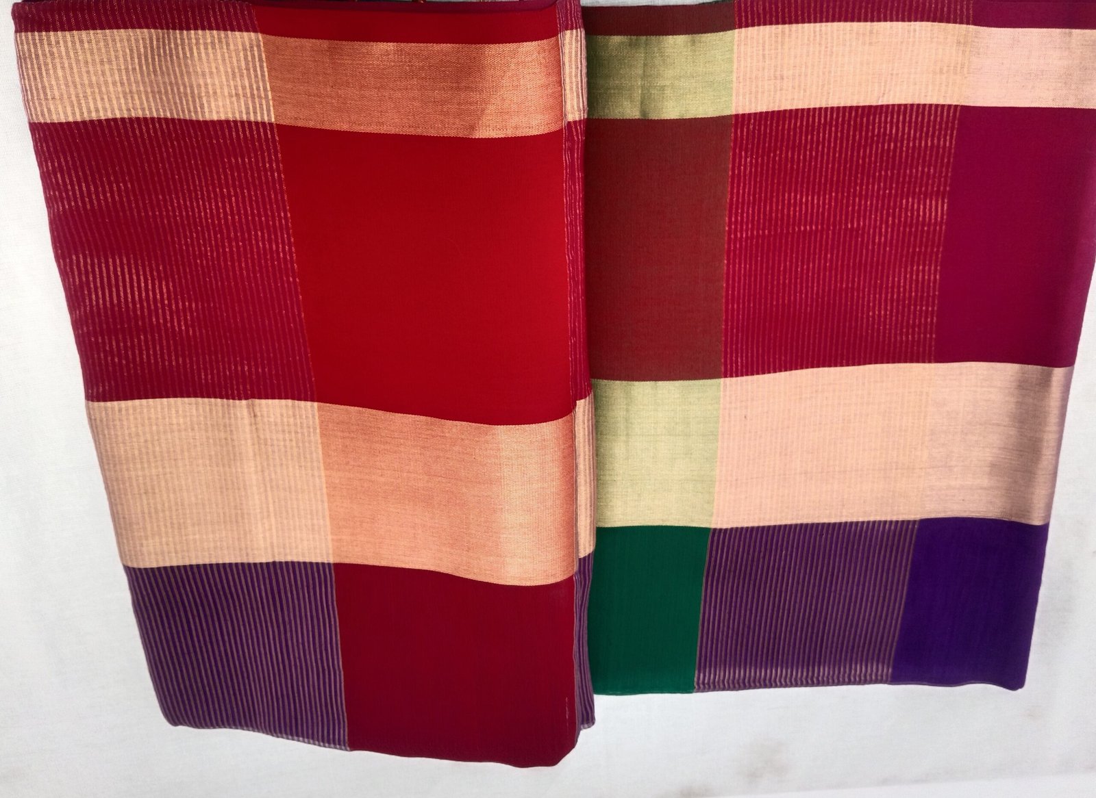 Maheshwari silk cotton saree - Image 2
