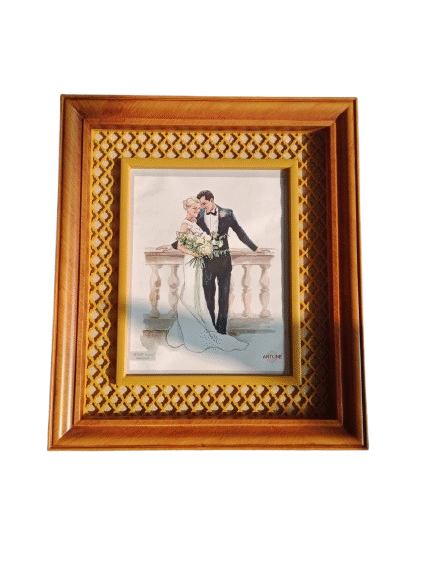 Designer photo frame with brown colour (8x10) inch