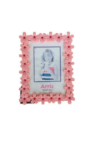 Flower design photo frame for home decoration (5x7)in