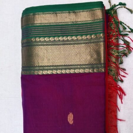 Maheshwari silk cotton saree