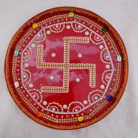 Pooja Thali Handmade Design
