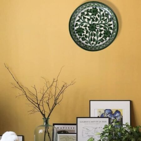 Blue Pottery Jaipur (size -8"inch) wall plate