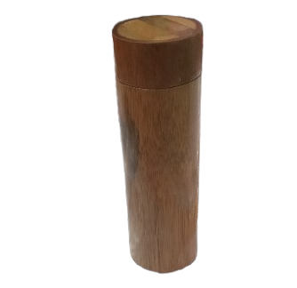 Handcrafted bamboo water bottle (1L)