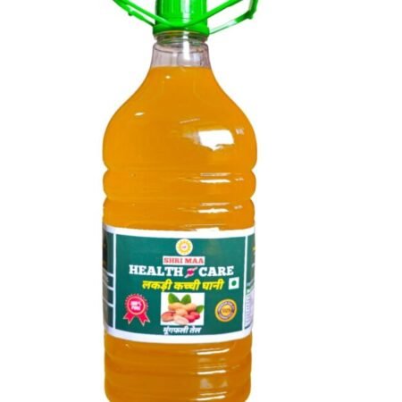 Health Care lakdi Kachchi ghani Peanut oil 5 Ltr