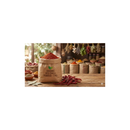 Organic Red Chilli Powder – Pure And Natural (1 KG)