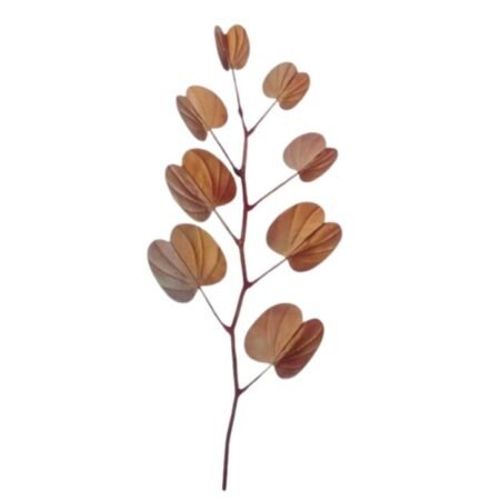 Tribal Art | Handcrafted Iron Leaf Wall Decor | Elegant Metal Craft Home Decoration (size 20×9)