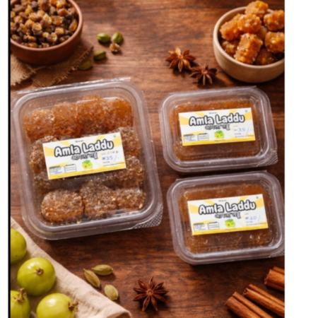 Healthy Amla Laddu – Immunity Boosting Traditional Sweet (250g)