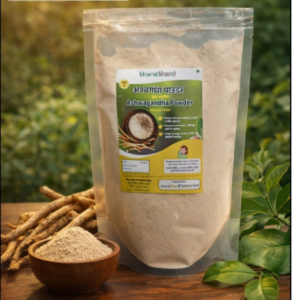 Premium Ashwagandha Powder – 100% Natural Pure Herbal Supplement (100g)