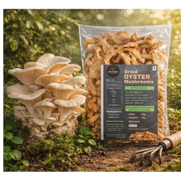 Premium Dried Oyster Mushrooms – Natural And Healthy Superfood (50g)