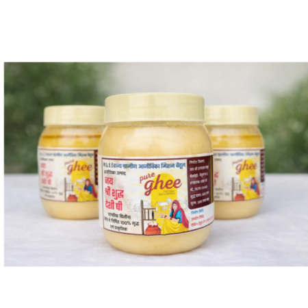 Pure Desi Cow Ghee – 100% Natural And Traditional Bilona Method (500g)