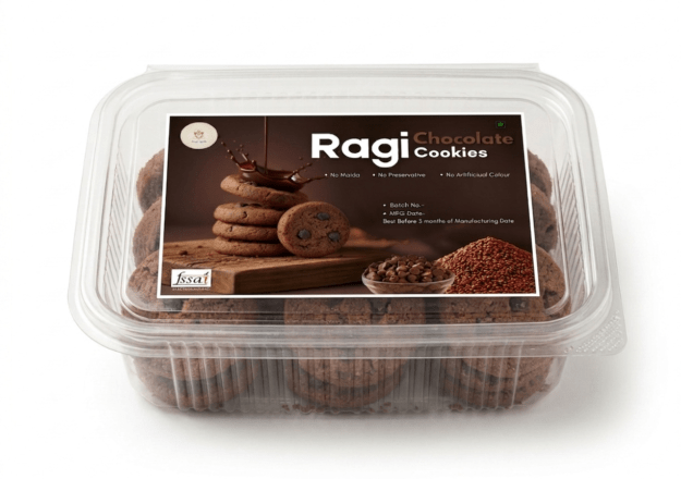 Ragi Chocolate Cookies (200 gm)