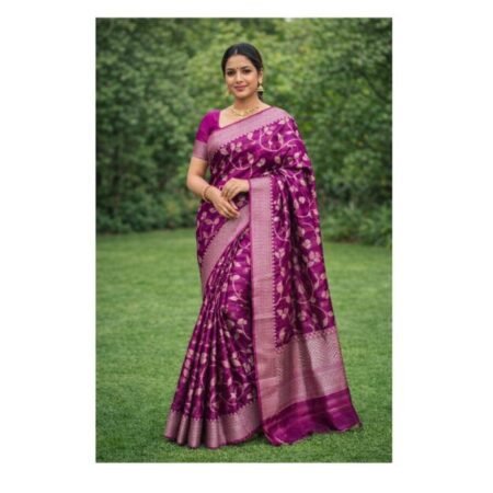 Elegant Chiffon Saree for Women – Lightweight Stylish Party Wear